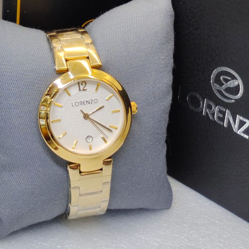 Jam Tangan Wanita Lorenzo Original 1069 Tanggal Aktif Garansi 1 Tahun