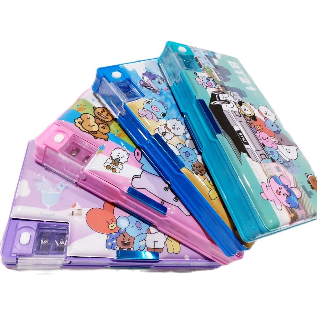 Tempat Pensil Kotak Pensil Magnet Karakter