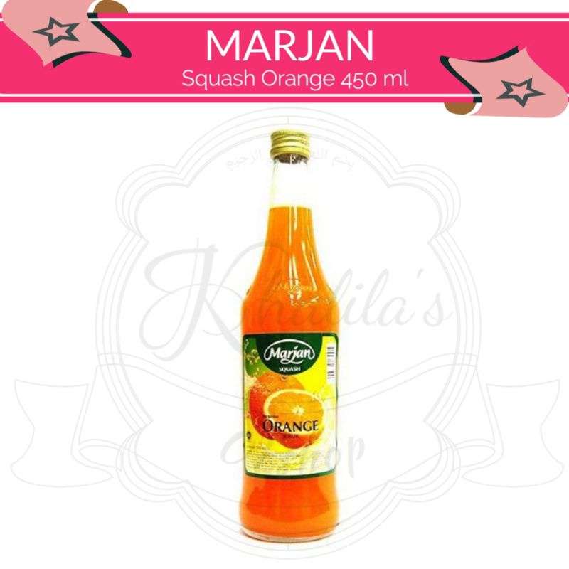 

Marjan Squash Orange 450 ml