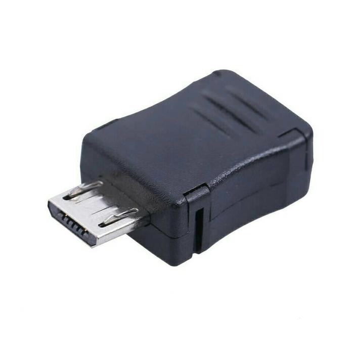 20PCS DIY Micro USB 5 Pin T Port Male Plug Socket Connector/&Plastic Cover