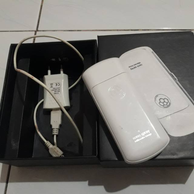 Nano spray2 MCI preloved kondisi masih bagus, terdiri dari main unit dan charger. Charger berfungsi