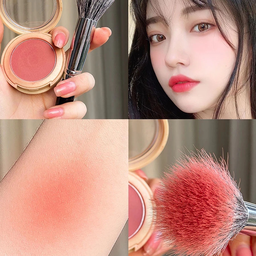 1 Pc Brush Makeup Multifungsi Double Layer Untuk Blush Contour Wajah