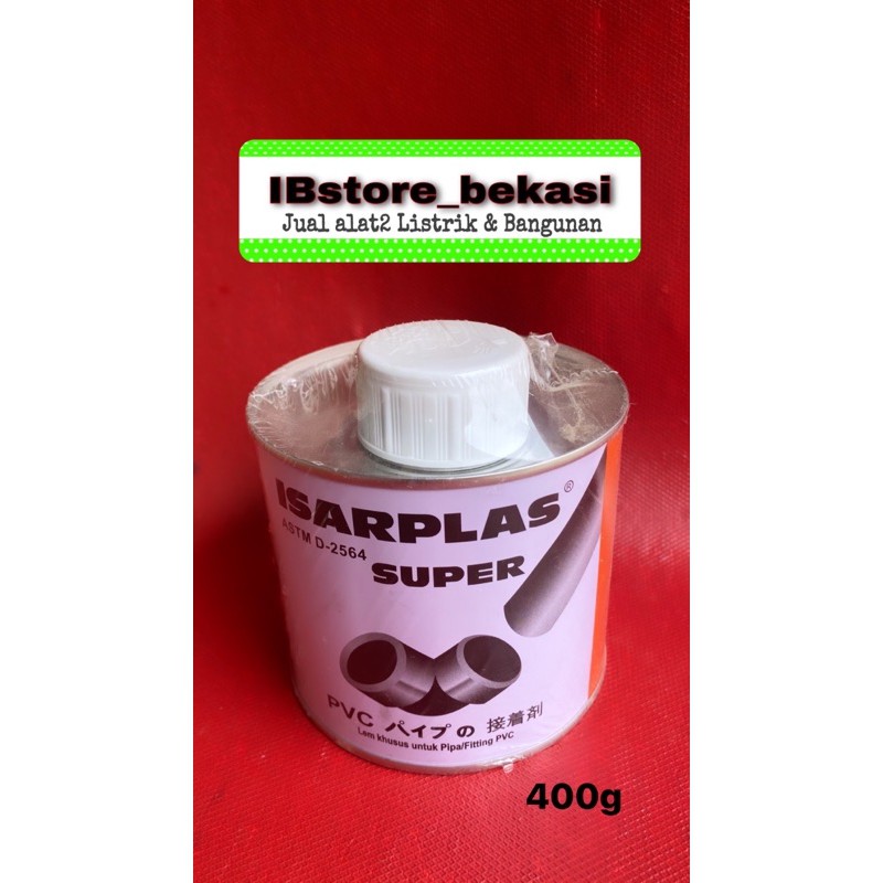 

Lem pipa ISARPLAS Kaleng 400gr / Isarplas Lem Kaleng