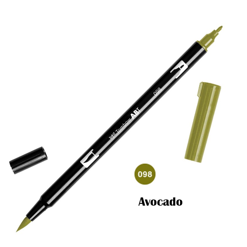 

ABT Tombow Dual Brush Pen - 098 Avocado