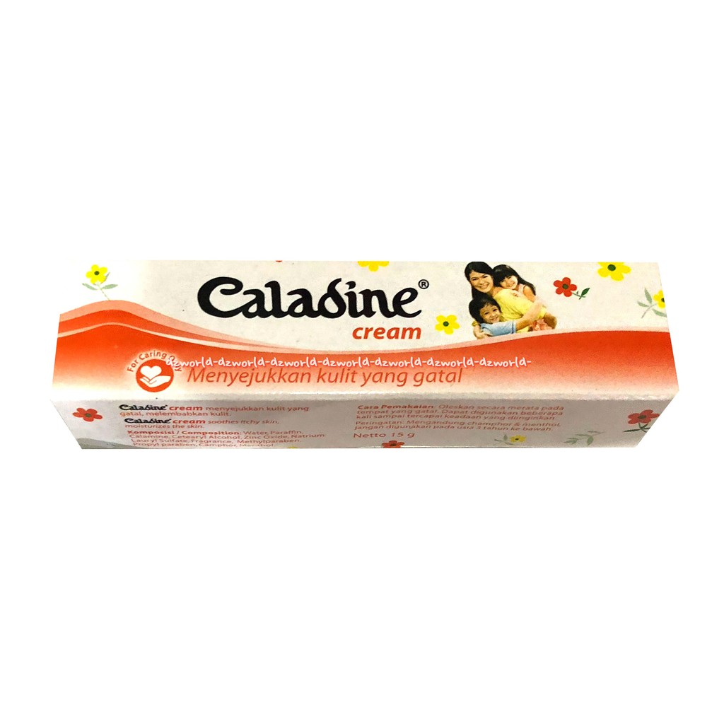 Caladine Cream 15gr Salep Salap Gatal Menyejukkan Kulit Gatal Kaladin Krim
