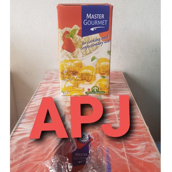 

MASTER GOURMET COOKING CREAM ( MERAH ) 1 LTR