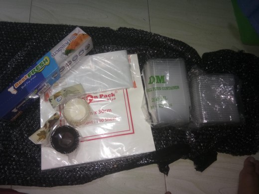 @25pcs Thinwall Dm Rect 250ml + Tutup / Kotak Makan Mini/ Lunch Box 250 Ml