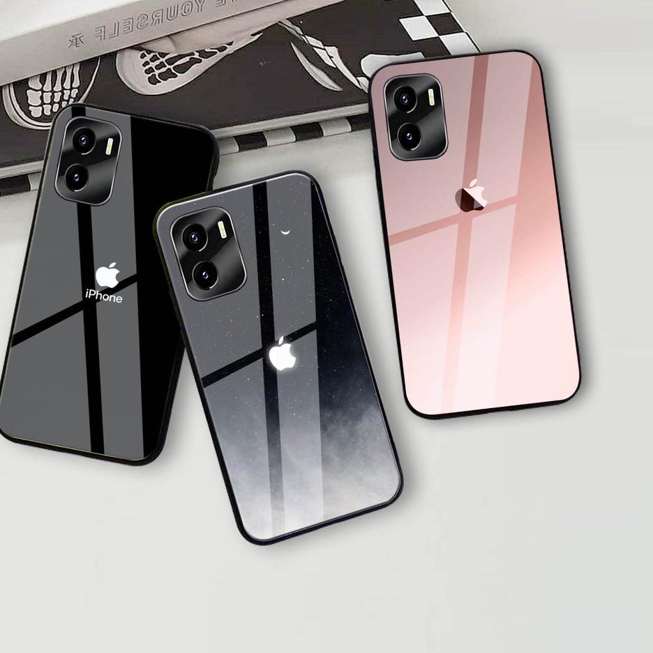 MURAH MERIAH.. Softcase Glass Kaca Vivo Y15s 2021 (CASING HP Y15s 2021) ( S01 )
