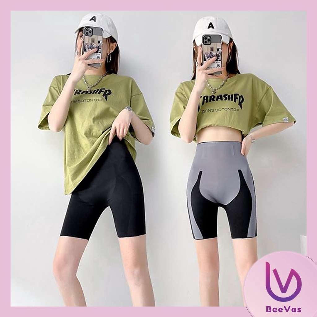 BV.ID CP440 CELANA PENDEK LEGGING PENDEK OLAHRAGA JOGING GYM BAHAN SPANDEK KETAT COD