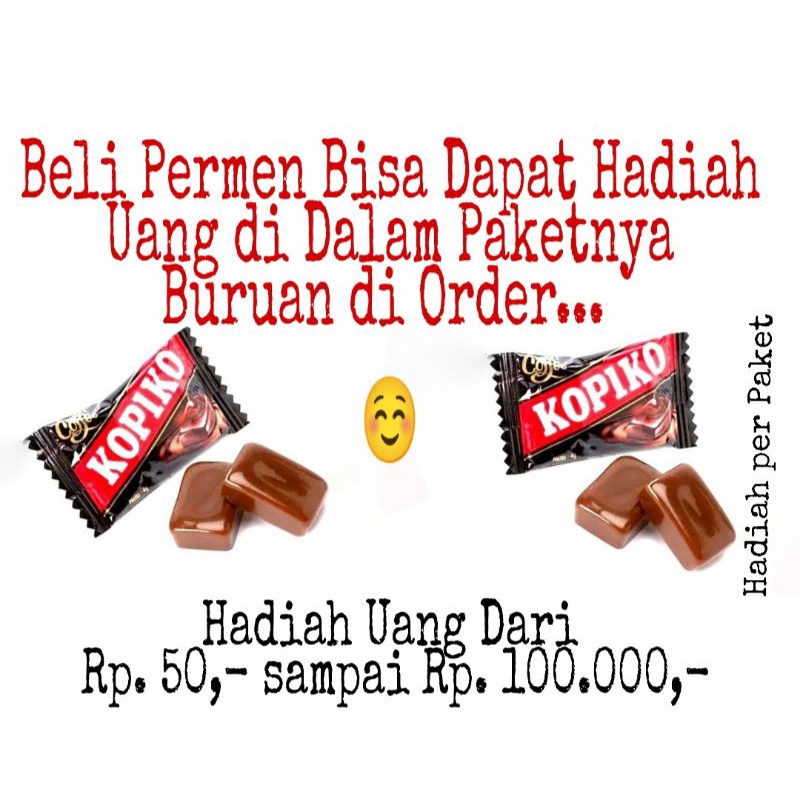 

PERMEN KOPIKO 4 GRAM BIJIAN BERHADIAH