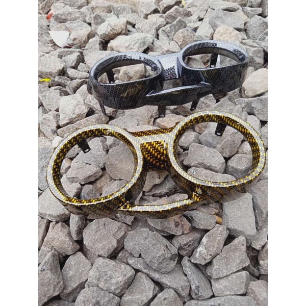 cover spidometer Vixion old carbon