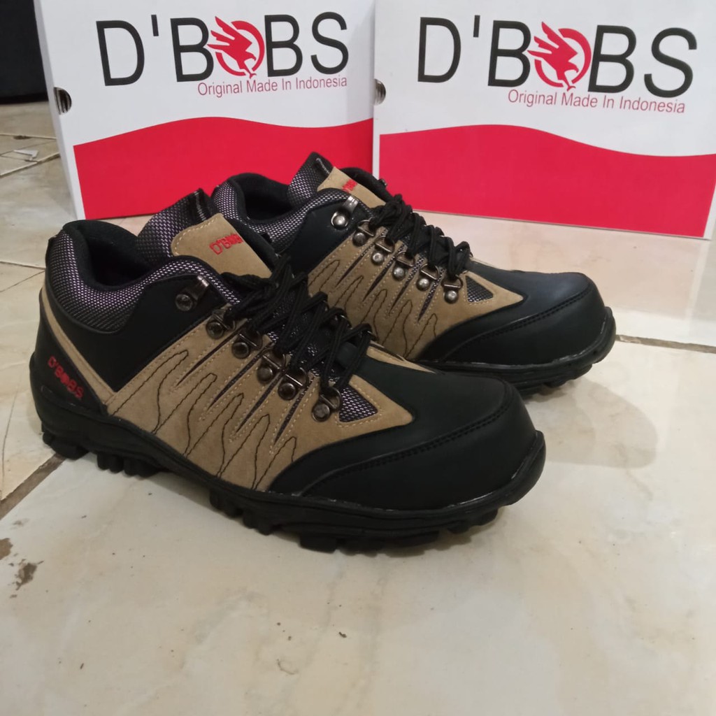 SEPATU BOOTS PRIA D'BOBS ORIGINAL LOW SAFETY SAFETI TERBARU