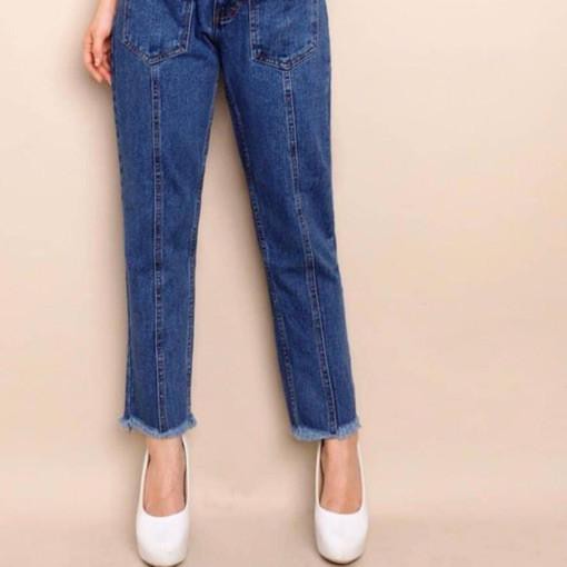 BIG SALE KODE-764 Celana Wanita Pocket Rawis Jeans