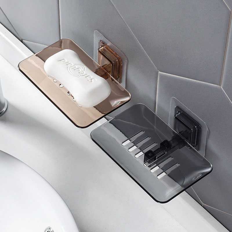 TD - PR1 MeyJig Rak Tempat Sabun Kamar Mandi Serbaguna Soap Drain Holder Q-J742