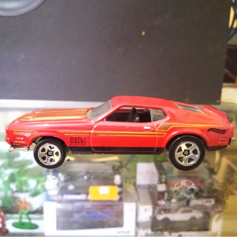 hot wheels hotwheels loose 71 1971 mustang mach 1 merah seri 50 years
