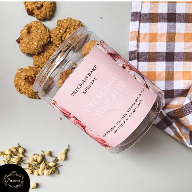 

Precious Bake Oatmeal Series Healthy Cookies Sehat Vegan Gluten Free Plant Based