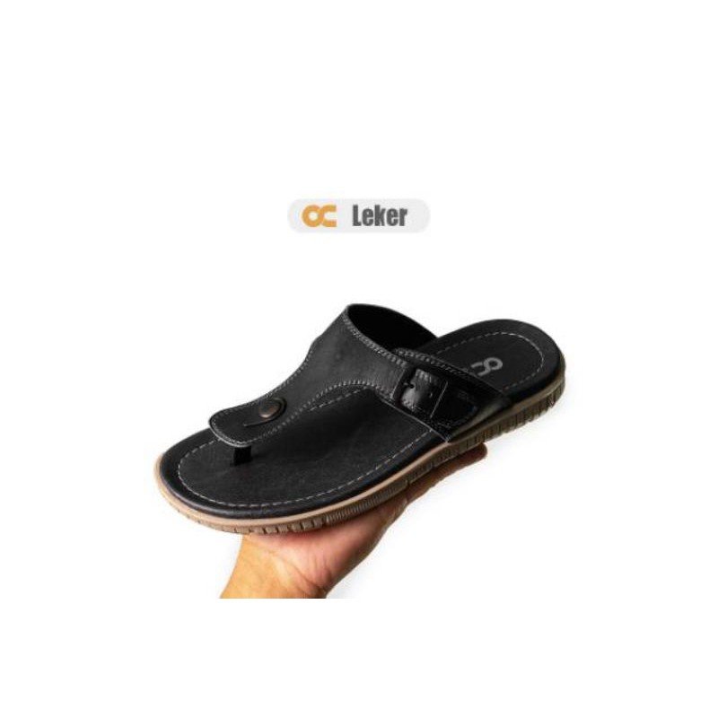 Sandal kulit Asli Pria Odon Cibaduyut ,Oc leker