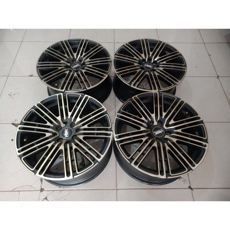 Velg Mobil Bekas Hsr Tumok Ring 17 lebar 7.5 pcd 4×100-114.3 Et 38