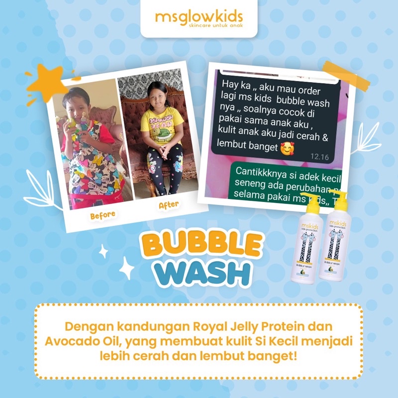 SABUN MANDI ANAK MSKIDS MSGLOW TERMURAH