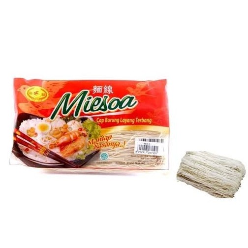 

impor-mie- miesoa kuah kecil cap burung layang terbang 130gr halal misua instant - miesoa kecil