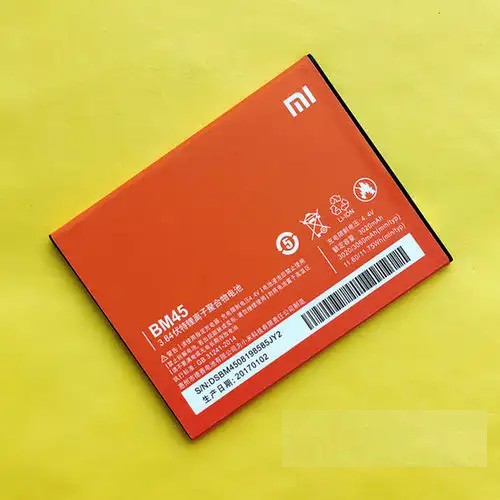 Baterai Battery Batre Xiaomi Redmi Note 2 BM45 BM-45 BM 45