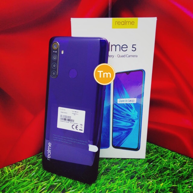 READY STOCK REALME 5 3/64 GB GARANSI RESMI 1 TAHUN