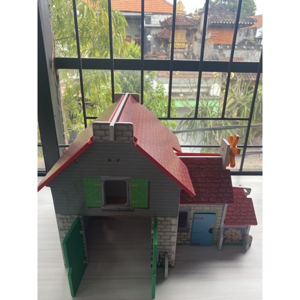 PRELOVED - ELC Wooden Classic Farm / Wooden House