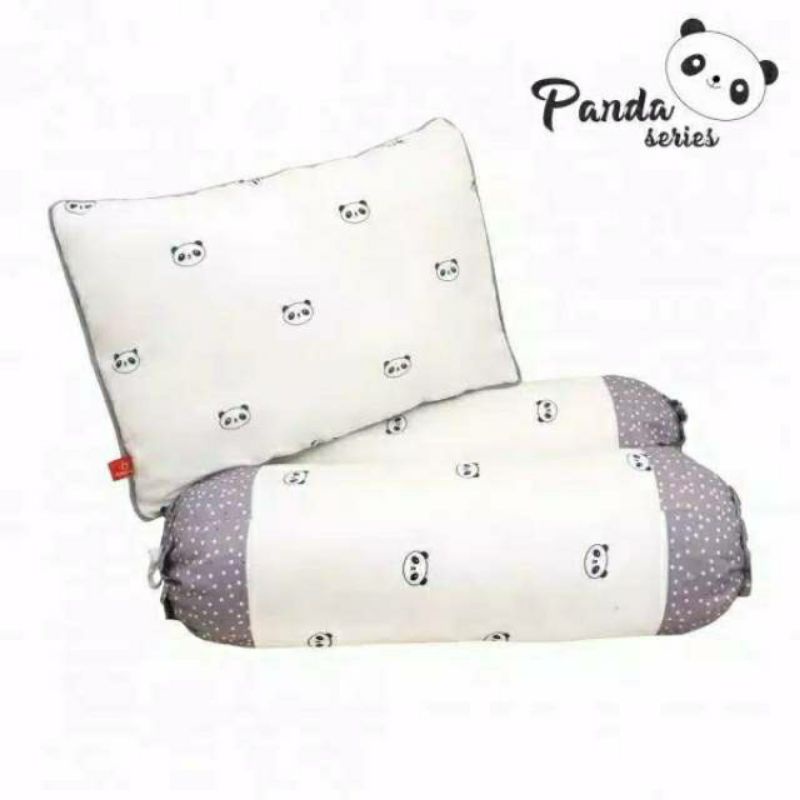 Grosir Omiland Matras Bayi 3In1 Set Bantal Guling Omiland Matras Bayi Panda Series Owm3141