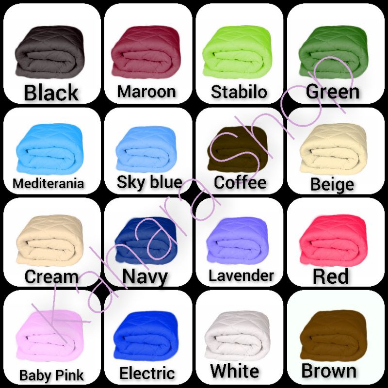 Comforter King Polos Katun Bed Cover Hotel Selimut