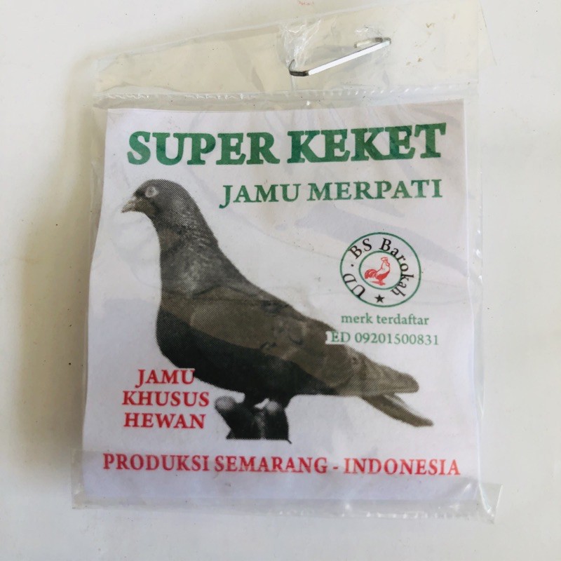 Obat Hewan Super Keket Jamu Merpati