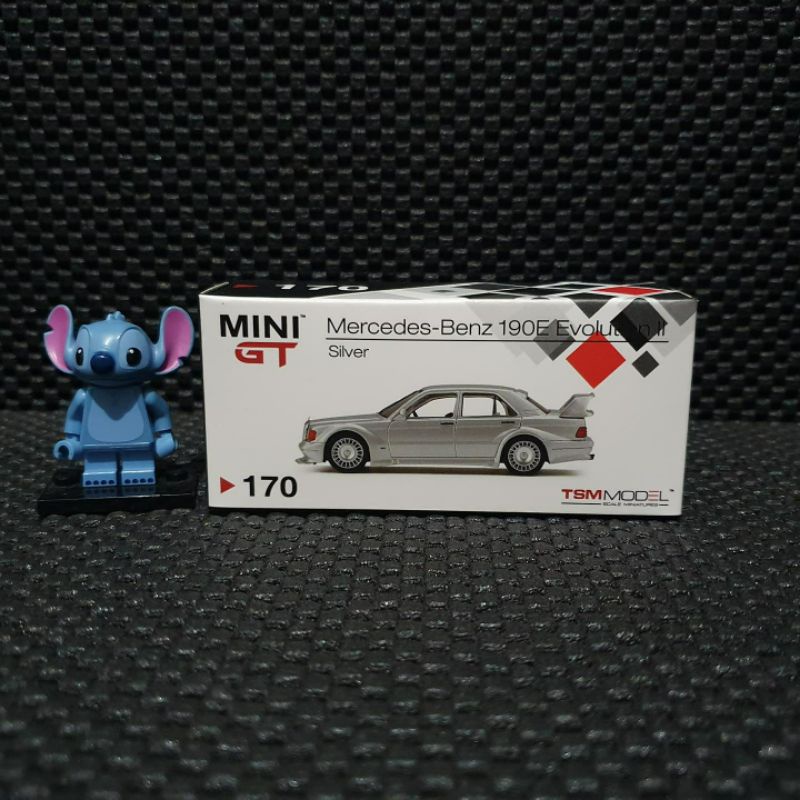 mini gt minigt mercedes benz 190e 190 e Evolution II 2 silver mercy
