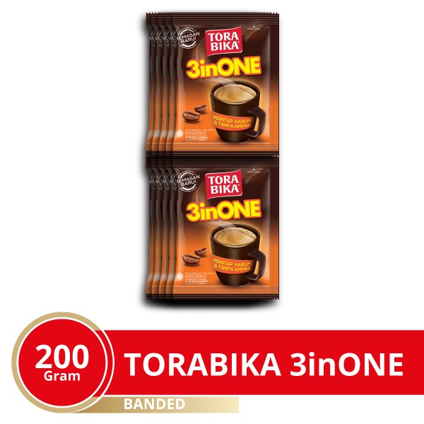

Torabika 3in1 10 Sachet berat 20 Gr