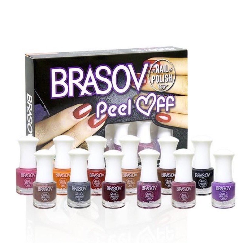 BRASOV nail Polish peel off