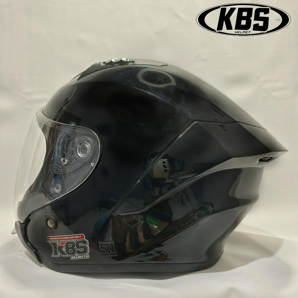 Helm Half Face KBS HAKAI KYRZ HITAM GLOSY / HELM PREMIUM UNTUK PRIA DAN WANITA DEWASA COD