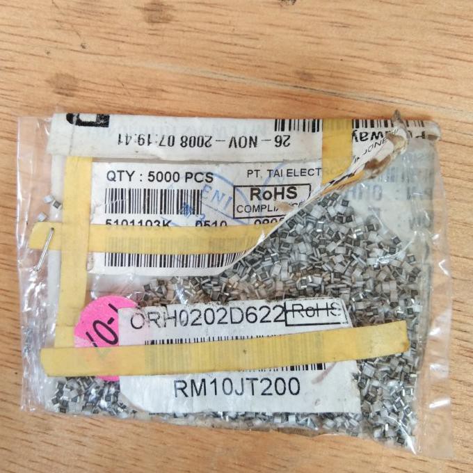 200 Resistor SMD 200ohm mttban99 Segera Beli