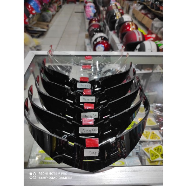 SPOILER NHK FULLFACE RX9 SMOKE & CLEAR