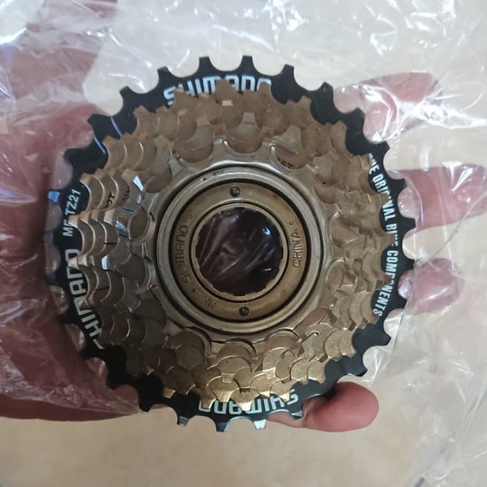 Sprocket sepeda 7 speed shimano ulir drat