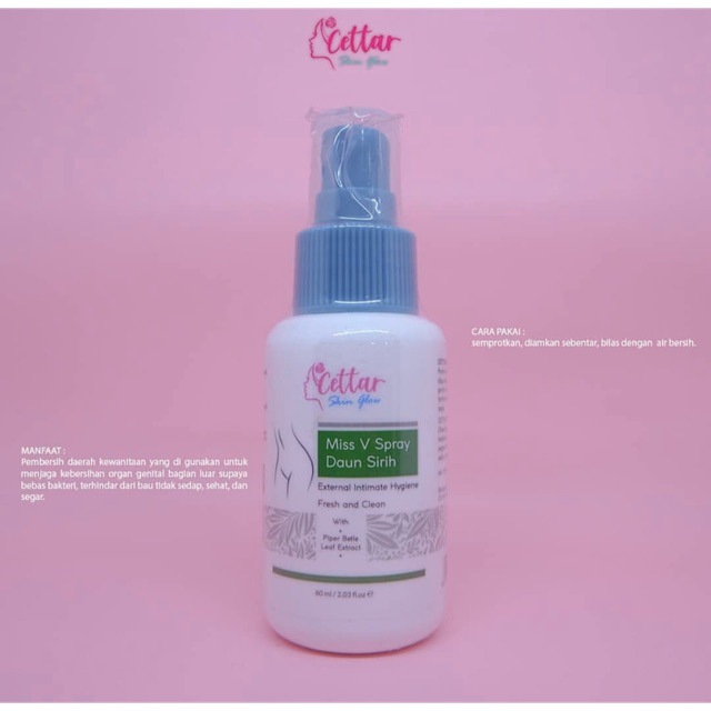 Miss V Spray Daun Sirih Cettar Skin Glow Shopee Indonesia