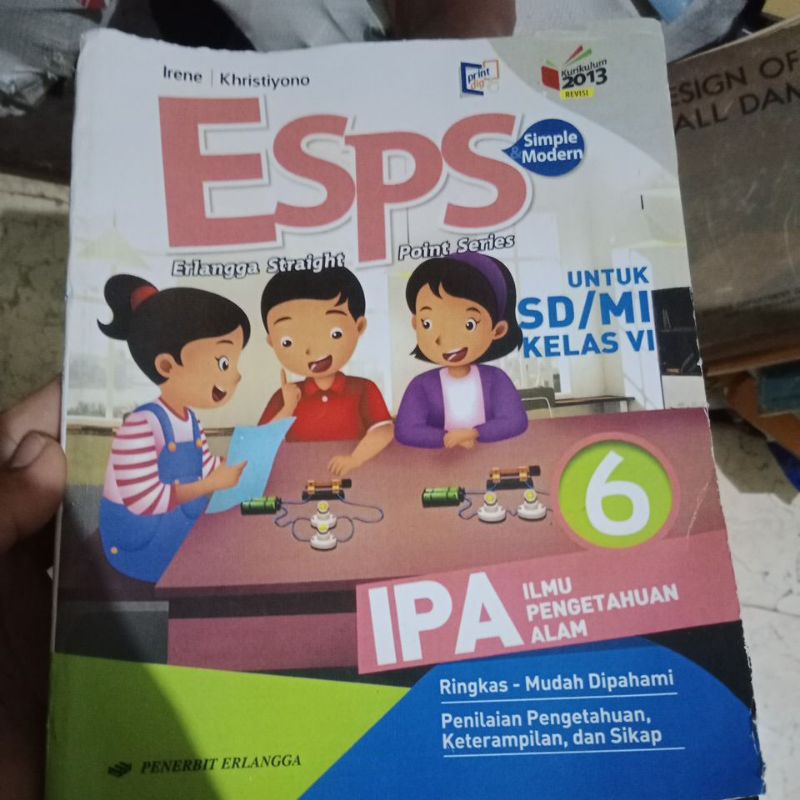 buku esps IPA kelas 6 SD