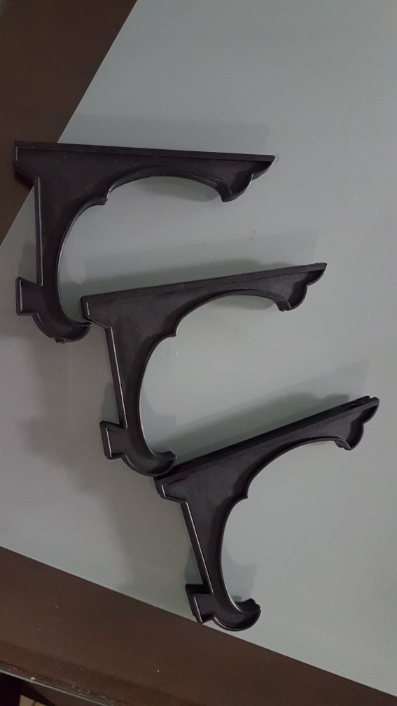 3 Pcs Stand Kaki Penyangga Piring - Kp2bk