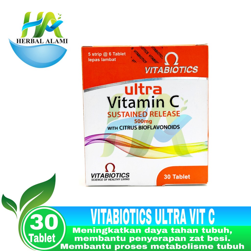 Vitabiotics Ultra Vitamin C 500mg Per BOX