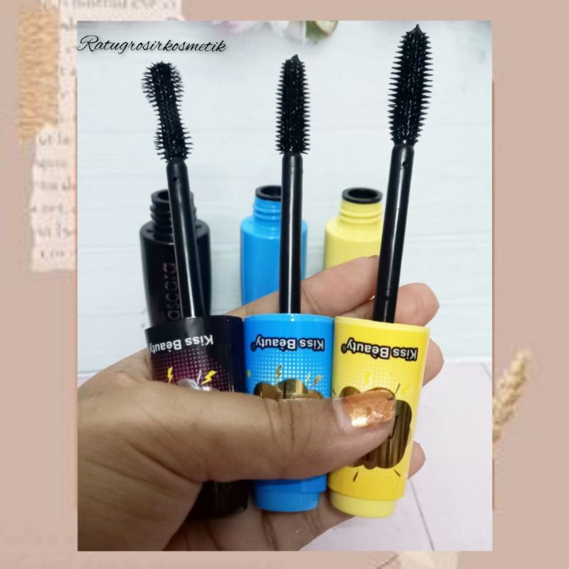 PROMO ECER!!!MASCARA 3 KINDS KISS BEAUTY NO.56632-03ABC