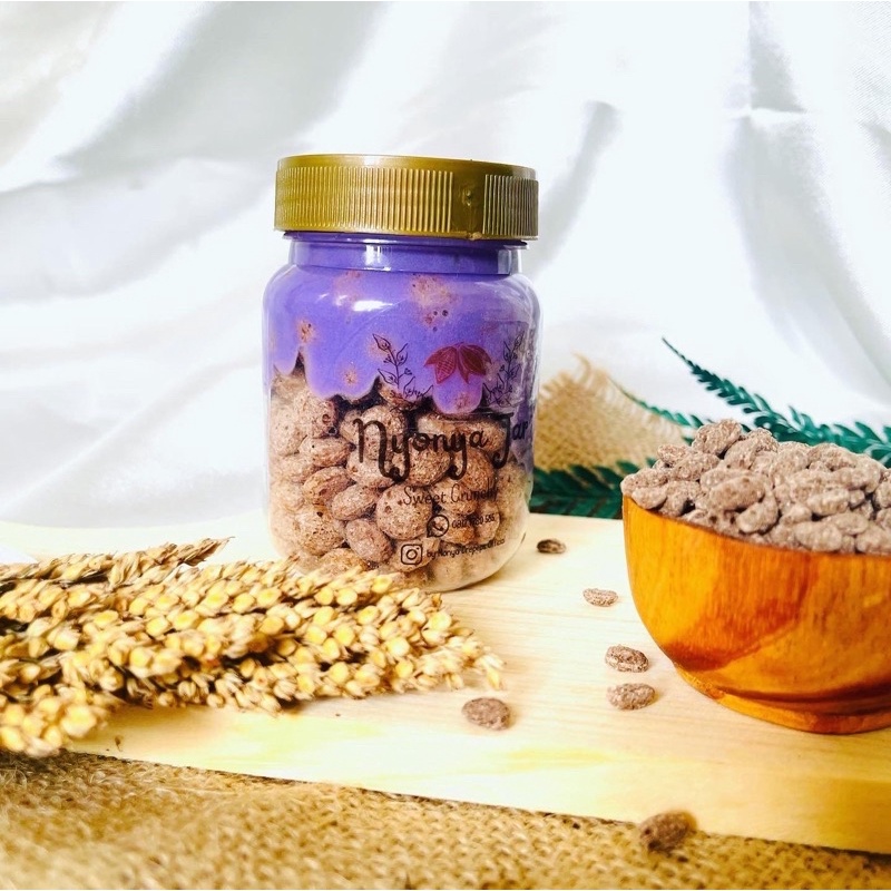 

COCHO IN JAR || rice crispy bulat CRUNCY