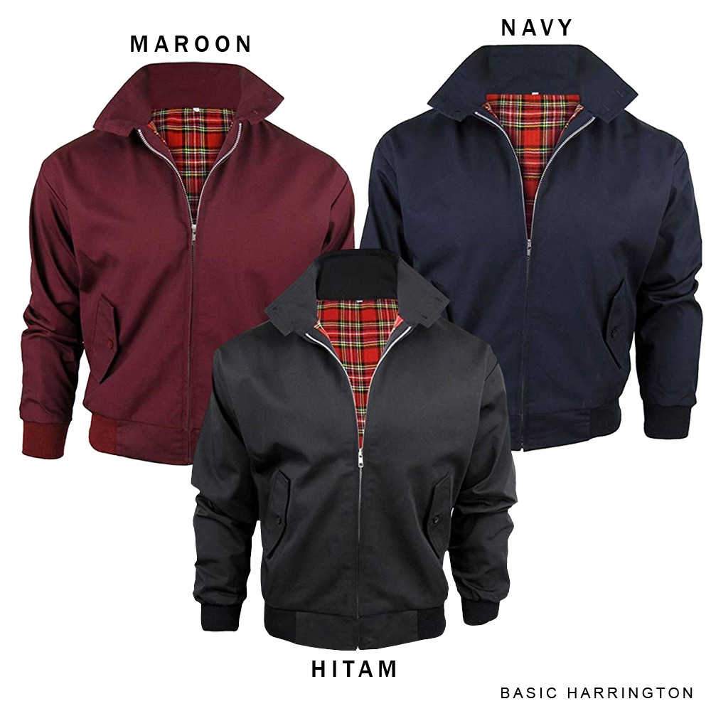 66 Model Jaket Harrington Gratis Terbaik