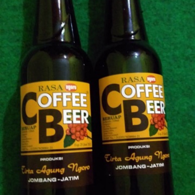 

coffee beer Tirta agung Ngoro botolan perbotol paketan