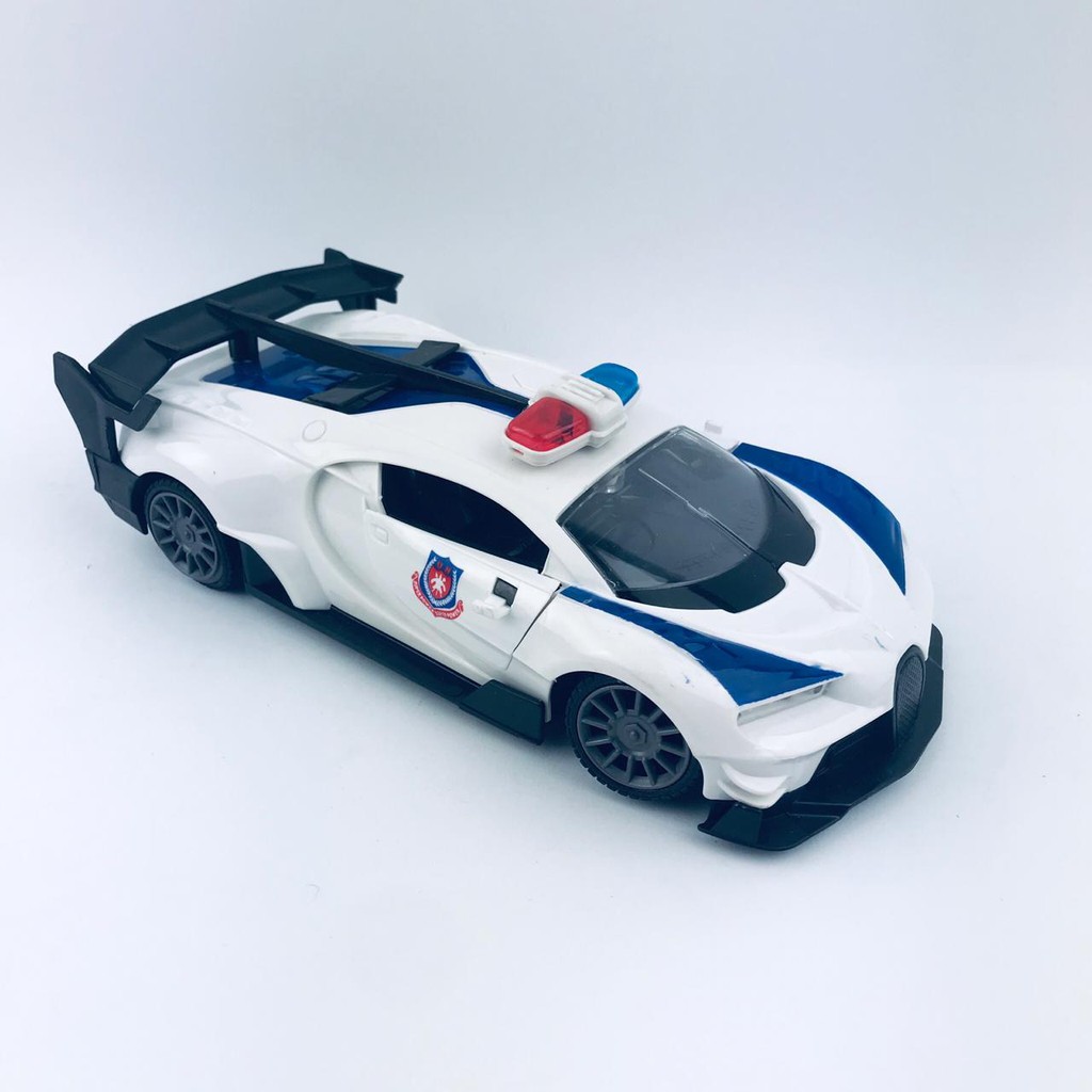 MAIAN / MOBIL REMOT / ROCK POLICE-CAR RD-316 / PUTIH