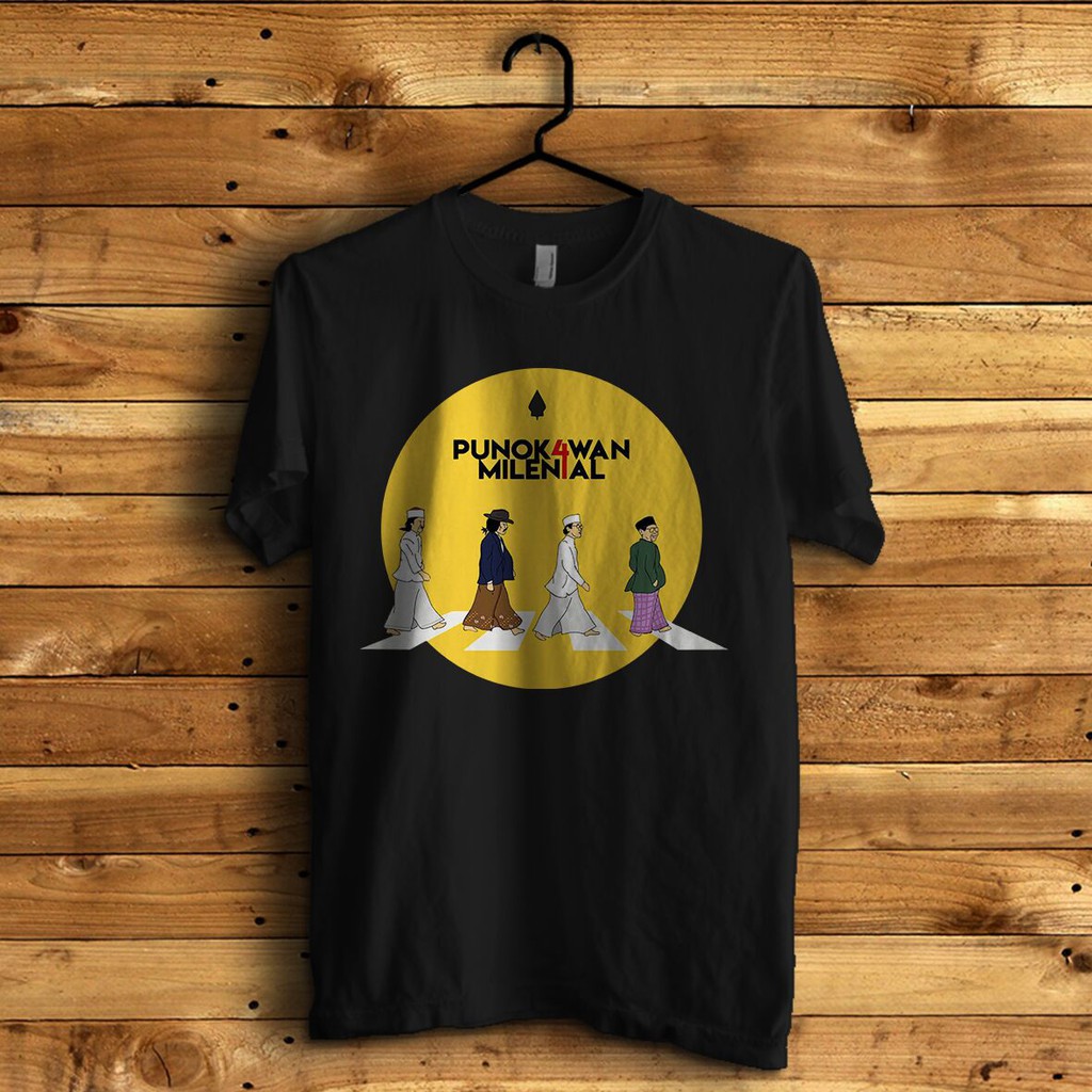 Kaos Punokawan Milenial 2019 - Terbaru Baju Keren Pria Wanita Republik Jancukers Sujiwo Tejo