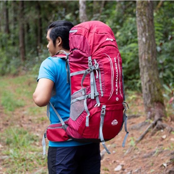 Tas Gunung Carrier Rei Kilimanjaro 60L Arei Outdoorgear Include Raincover