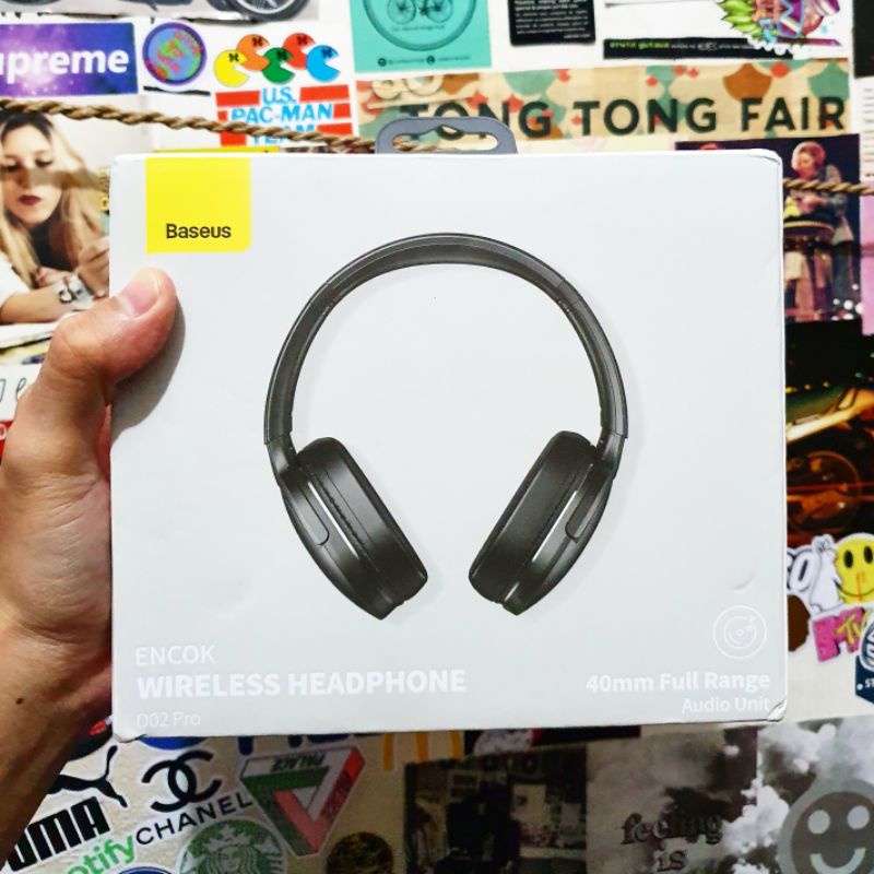 Headphone Headset Baseus D02 Pro Encok Wireless Bluetooth