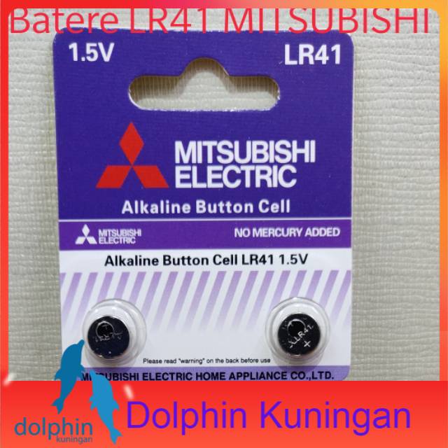 Battery MITSUBISHI Button Cell LR41 Batere Baterai